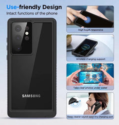 Waterproof Case for Samsung Galaxy S22 Ultra – Shockproof, Rugged Full Body Protection