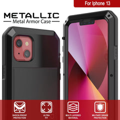 iPhone 13 Shockproof Rugged Metal Case