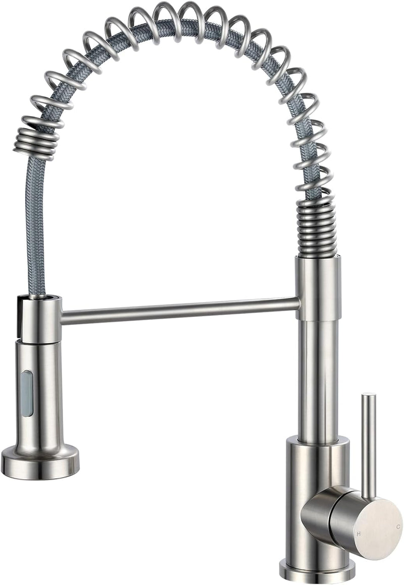 Kitchen Tap with Pull Out Spray Spring Sink Kitchen Mixer Tap with Pull Down Sprayer