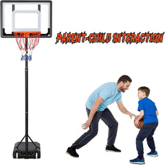 Adjustable Portable Basketball Hoop – Fun for Kids & Adults