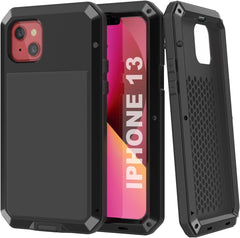 iPhone 13 Shockproof Rugged Metal Case