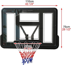 Professional Basketball Backboard – Wall Mounted