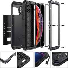 iPhone XS MAX Waterproof Case, IP68 Fully Waterproof Full Protection Cover Conversion Case