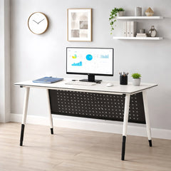 Home Office Desk Study Desk Set Of 2 PCs 120CM