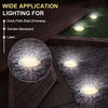 4 Pack Solar Garden Lights Outdoor Waterproof White LED Pathway Lights