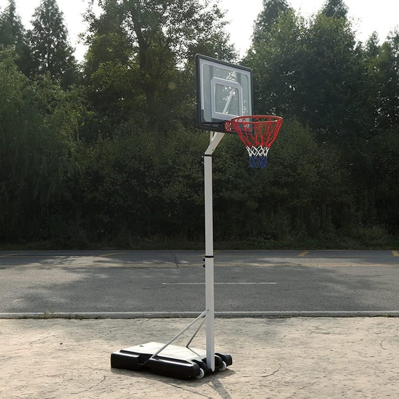 Adjustable Height Portable Basketball Hoop 2.6 M