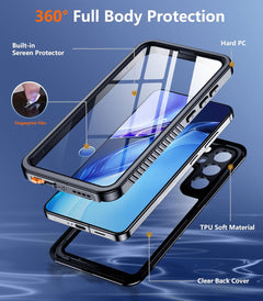 Waterproof Case for Samsung Galaxy S25 Plus Rugged Shockproof & Dustproof Cover
