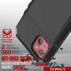 iPhone 13 Shockproof Rugged Metal Case