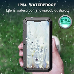iPhone 13 Pro Heavy Duty Metal Armor Case Full Body Shockproof Tanker Cover
