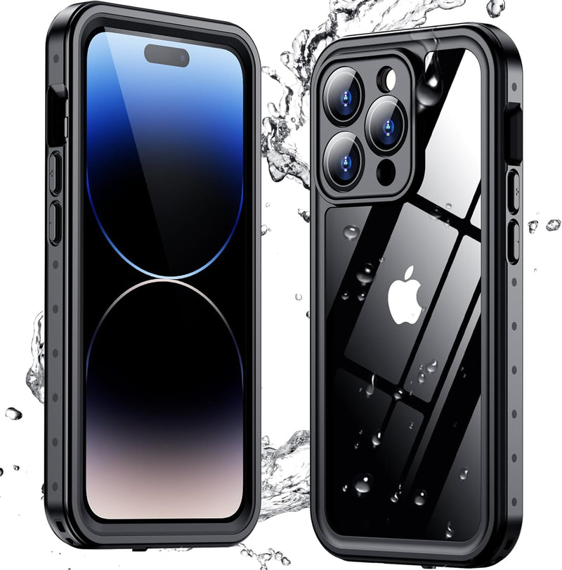 iPhone 14 Pro Waterproof Case IP68 Rating ShockProof and DustProof