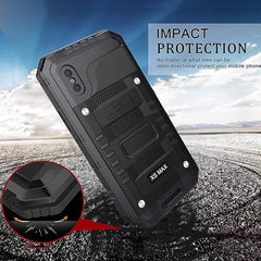 iPhone XS MAX Waterproof Case, IP68 Fully Waterproof Full Protection Cover Conversion Case