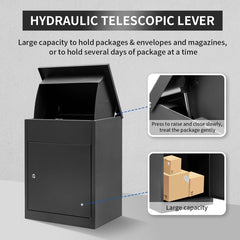 Letterbox parcelbox 580x445x350 mm