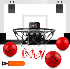 Indoor Basketball Hoop Mini Hoop With Electronic Scoreboard