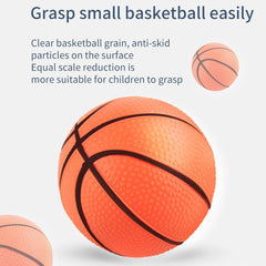 Adjustable Kids Basketball Hoop & Stand Set with Ball & Pump – Height 27cm to 115cm