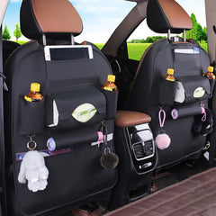 Kids Car Organizer - Simplify Travel with Multi-Pocket Back Seat Storage - 2 piece Set