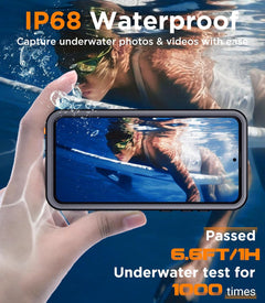 Waterproof Case for Samsung Galaxy S25 Plus Rugged Shockproof & Dustproof Cover