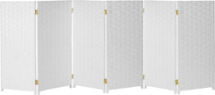 6-Panel Room Divider Screen – Foldable Privacy Partition