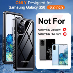 Samsung Galaxy S20 Waterproof Shockproof Case
