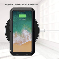 iPhone 13 Pro Heavy Duty Metal Armor Case Full Body Shockproof Tanker Cover