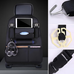 Kids Car Organizer - Simplify Travel with Multi-Pocket Back Seat Storage - 2 piece Set