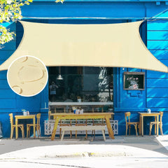 Sun Shade Square 3 x 3m Waterproof Shade Cover for Outdoor Garden Patio Party
