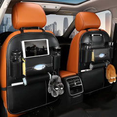 Kids Car Organizer - Simplify Travel with Multi-Pocket Back Seat Storage - 2 piece Set
