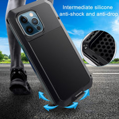 iPhone 13 Pro Heavy Duty Metal Armor Case Full Body Shockproof Tanker Cover