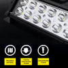 2 Pack 55CM 120W LED Light Bars – 40 LED Off Road Driving Lights for Truck SUV ATV Tractor