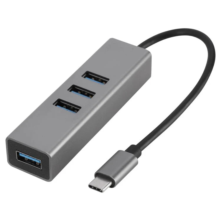 Type C to USB 3.0 Converter Hub 4-Port Super Speed Cable Adapter