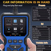 OBD2 Code Reader with Live Data Stream & Battery Voltage Test