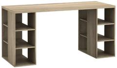 Desktop Computer Desk With Bookshelf