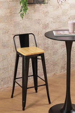 Dining Chair Bar Stool Cafe Chair Stool Set of 4 PCs