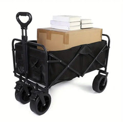 Folding Beach Cart Wagon Cart Garden Picnic Trolley