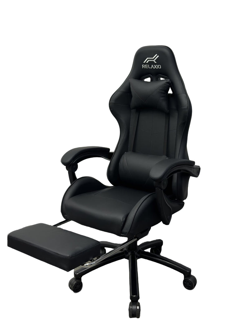 Gaming Chair With Headrest and Foot Rest