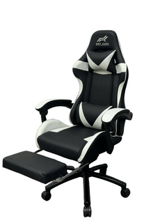 Gaming Chair With Headrest And Lumbar Support With Foot Rest