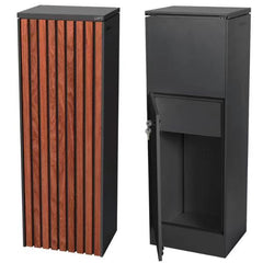 Premium Mailbox Galvanized Steel Lockable Rear Access Letterbox 1000x350x270 mm