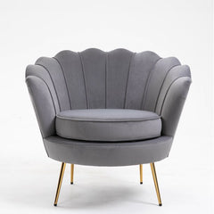 Comfortable Velvet Living Room Sofa Chair