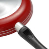 Nonstick Stainless Steel Frying Pan with Heat-Resistant Handle