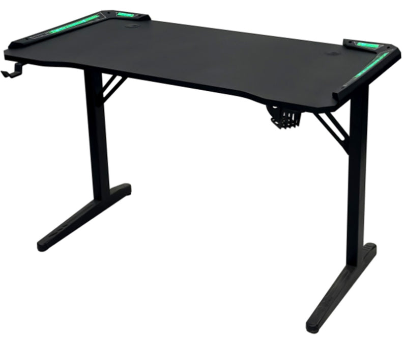 LED Light Gaming Desk Modern Computer Desk