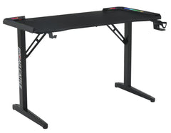 LED Light Gaming Desk Modern Computer Desk