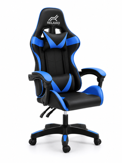 Adjustable Gaming Chair with Lumbar Support and Headrest for Home & Office