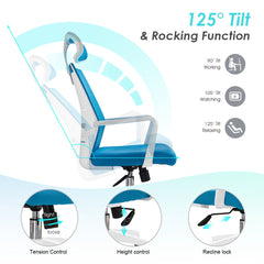 Ergonomic High Back Mesh Office Chair Modern Comfort & Support
