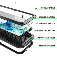 Samsung Galaxy S20 Shockproof Rugged Case Cover