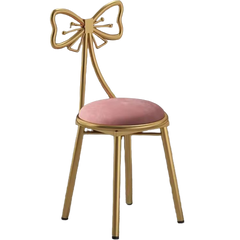 Pink Dressing Makeup Stool Princess Chair