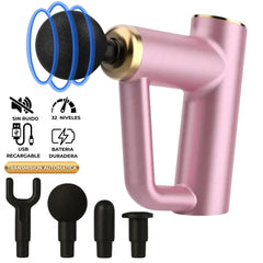 Handheld Massage Gun Full Body Massager Rechargeable