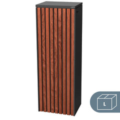 Premium Mailbox Galvanized Steel Lockable Rear Access Letterbox 1000x350x270 mm