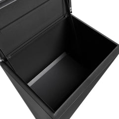Premium Mailbox Galvanized Steel Lockable Rear Access Letterbox 1000x350x270 mm