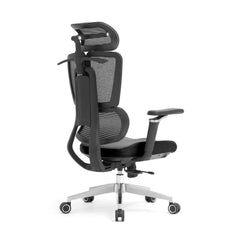 Premium Ergonomic Mesh Office Chair with Adjustable 3D Headrest, 5D Armrests & Reclining Back Support