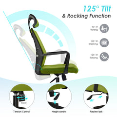 Ergonomic High Back Mesh Office Chair Modern Comfort & Support