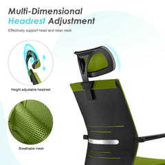 Ergonomic High Back Mesh Office Chair Modern Comfort & Support